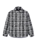 Tweed padded overshirt