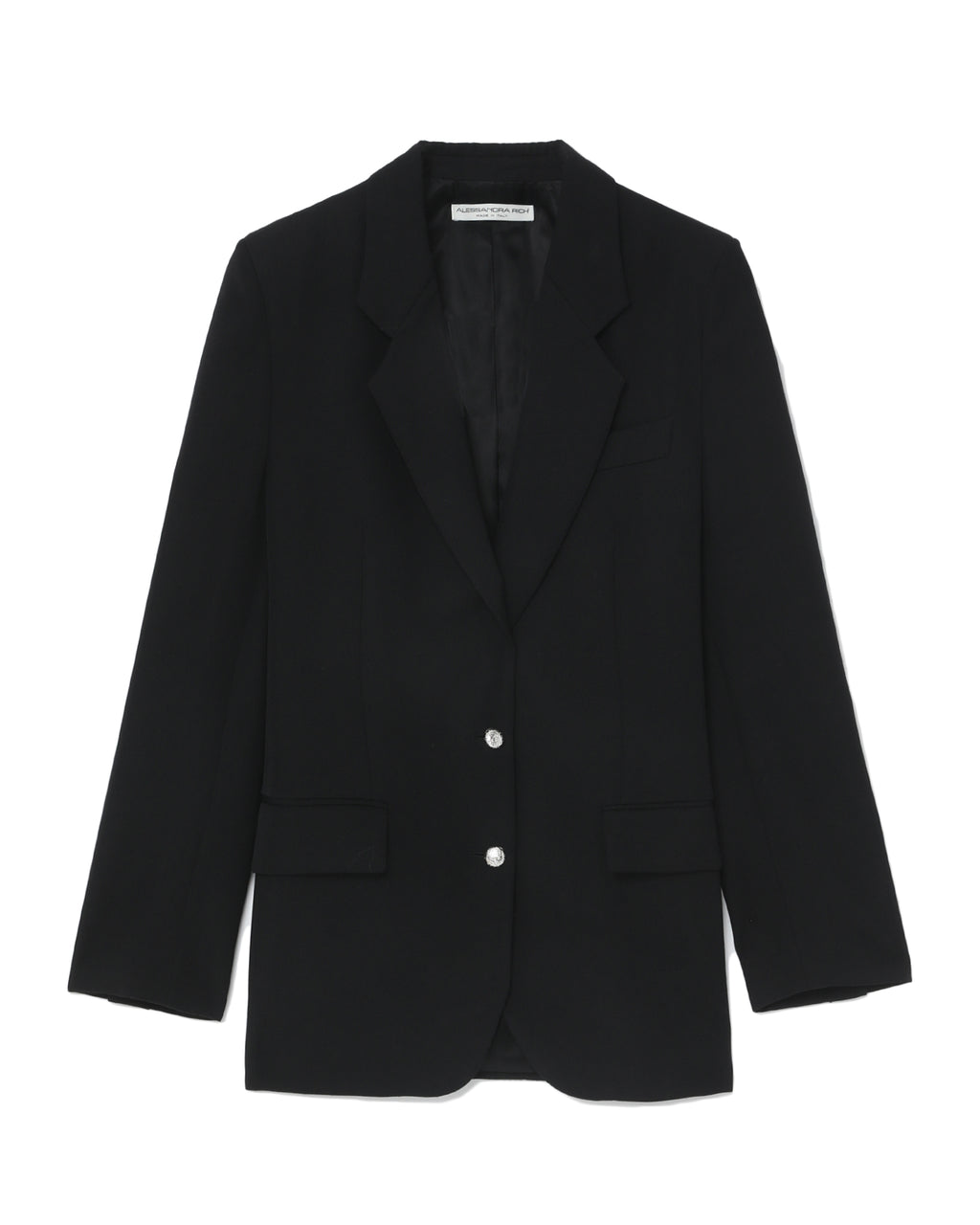 Light wool lurex jacket