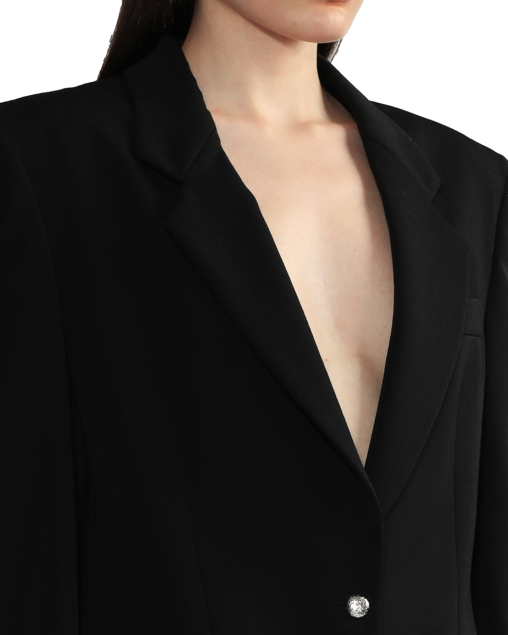 Light wool lurex jacket
