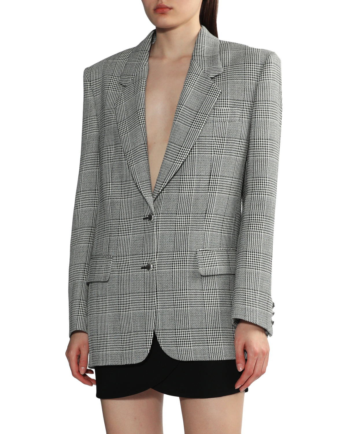 Prince de Galles oversized jacket