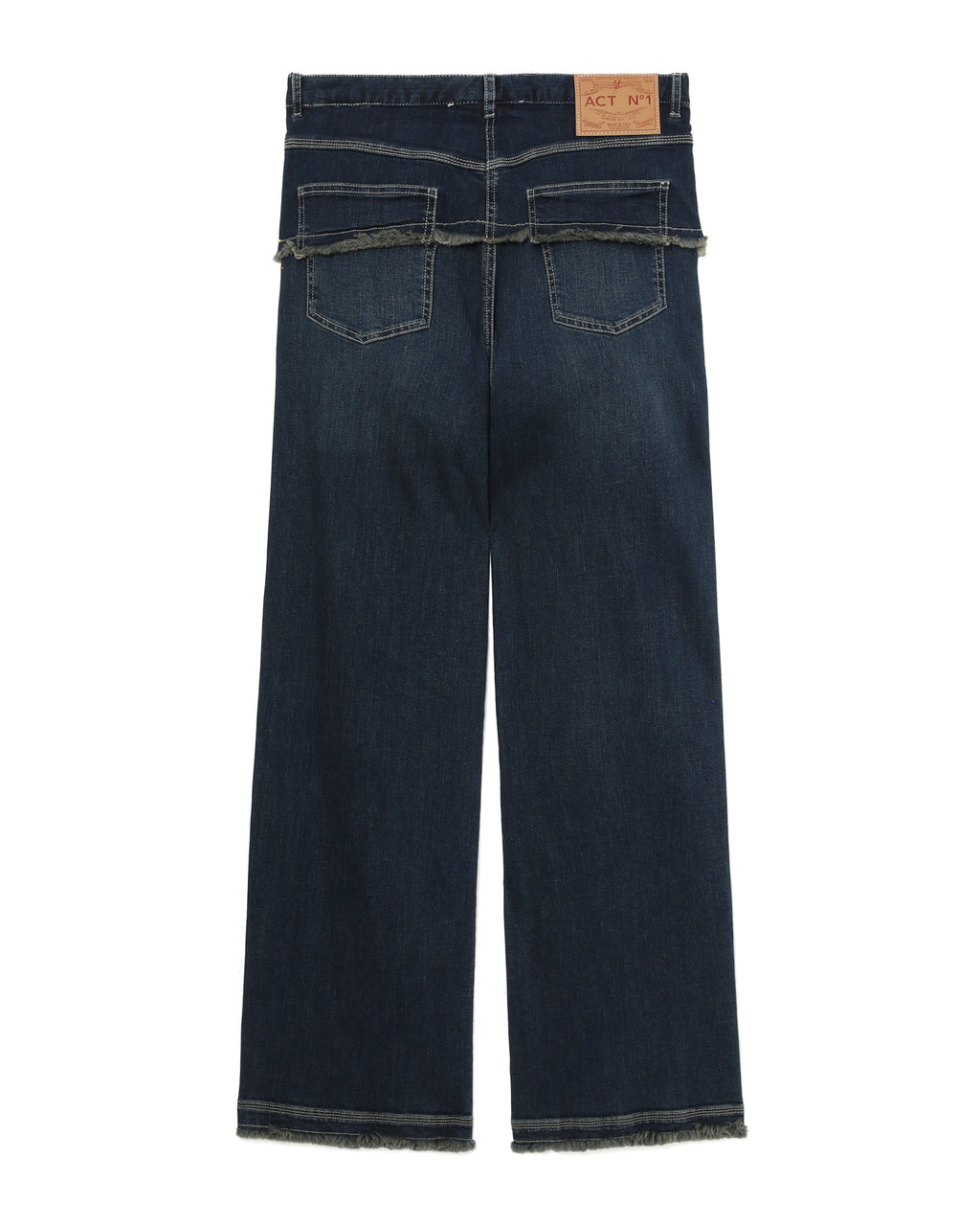 Layered jeans