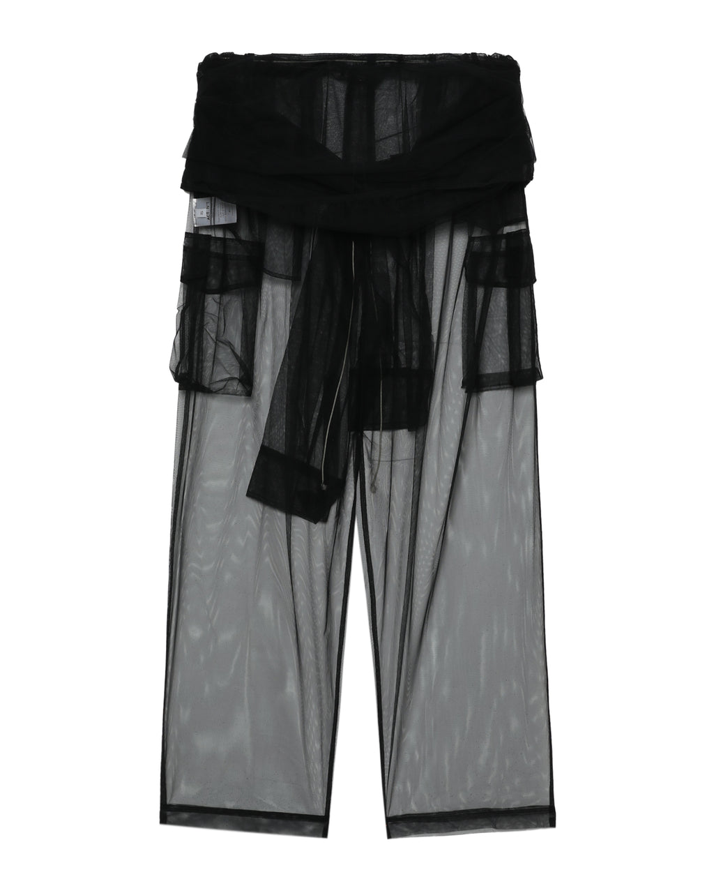Tulle cargo pants