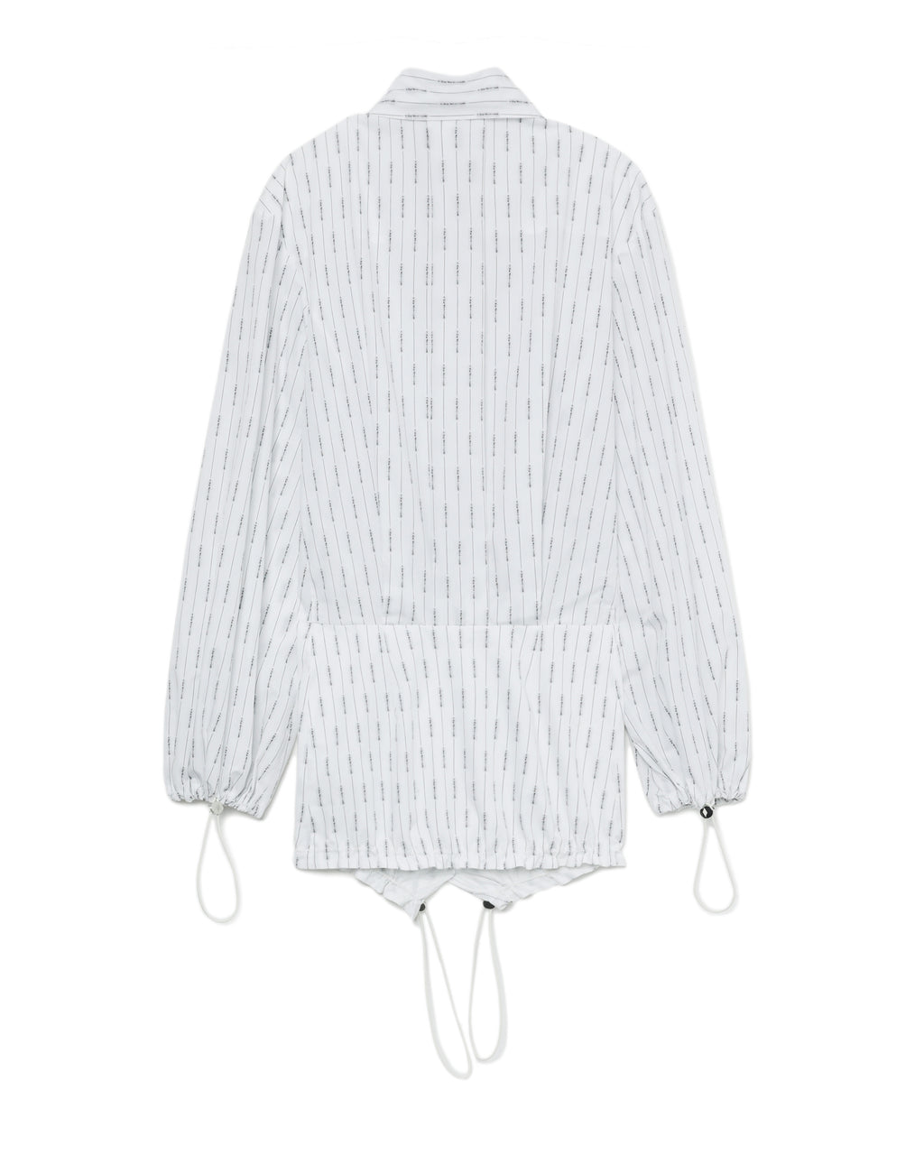 Striped logo mini dress