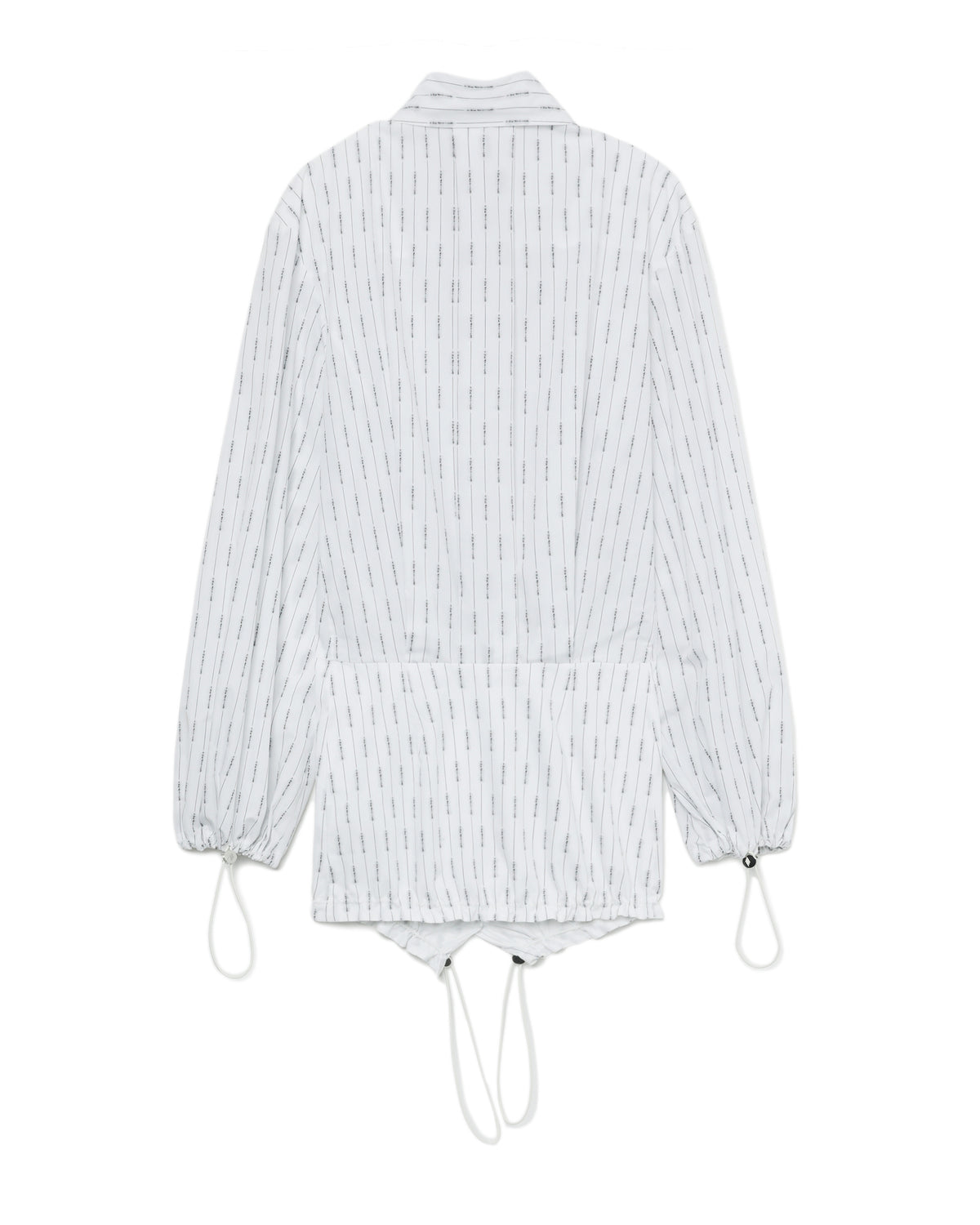 Striped logo mini dress