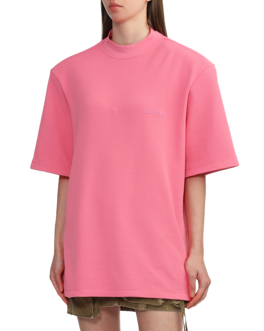 Tonal logo tee