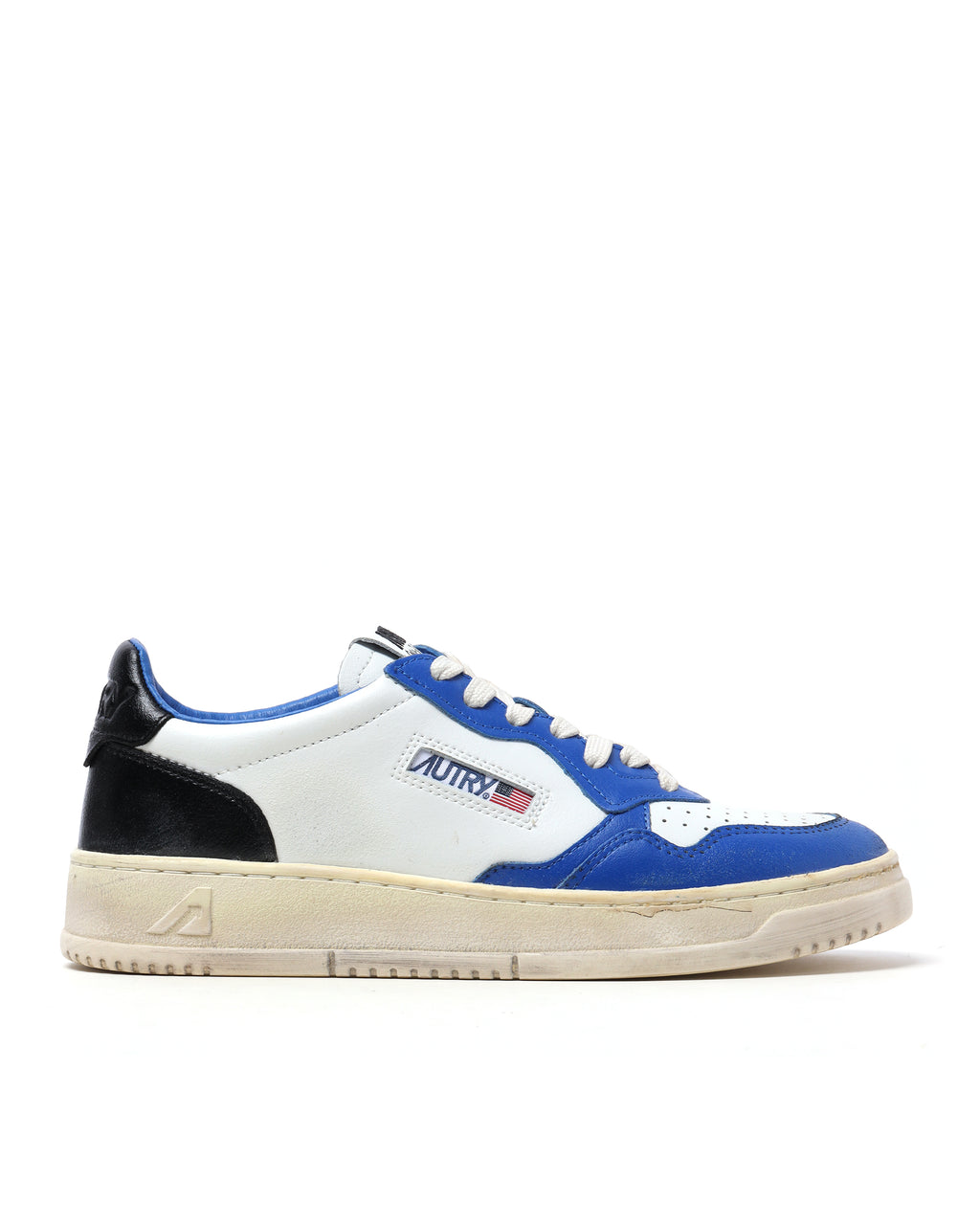Super vintage low leather sneakers