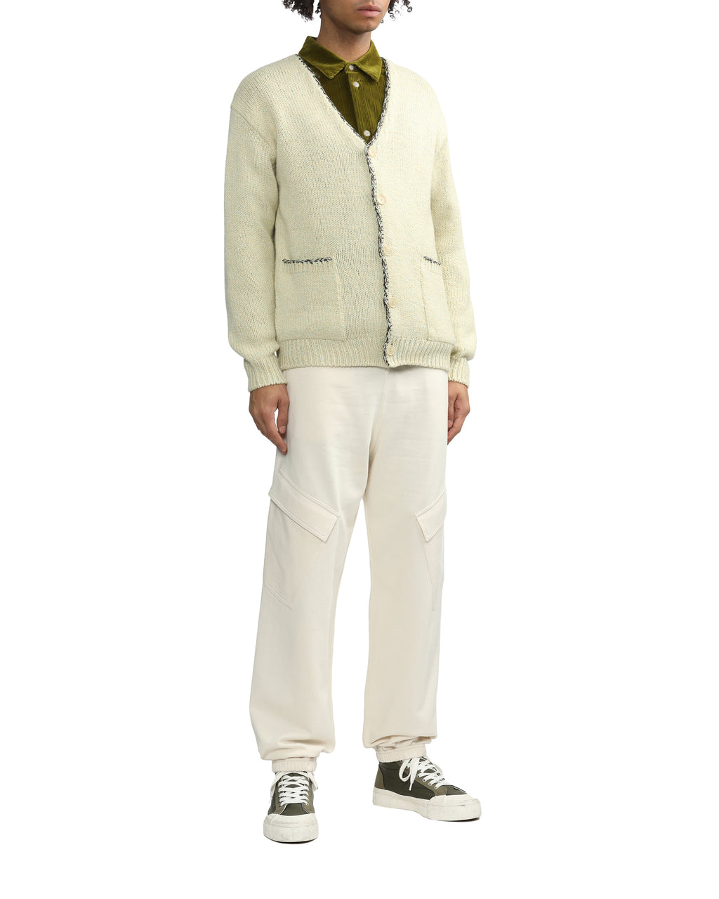 Trimmed cardigan