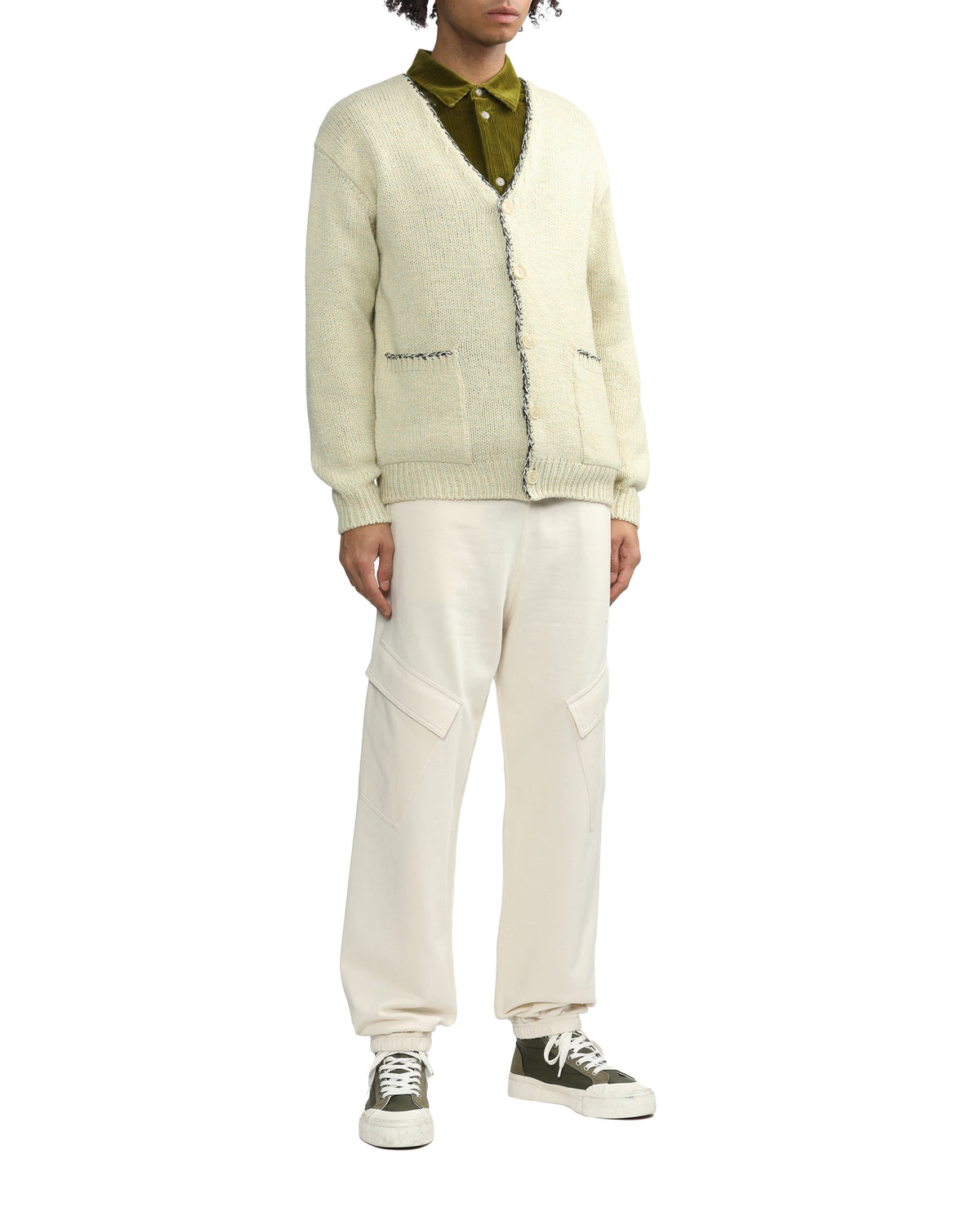 Trimmed cardigan