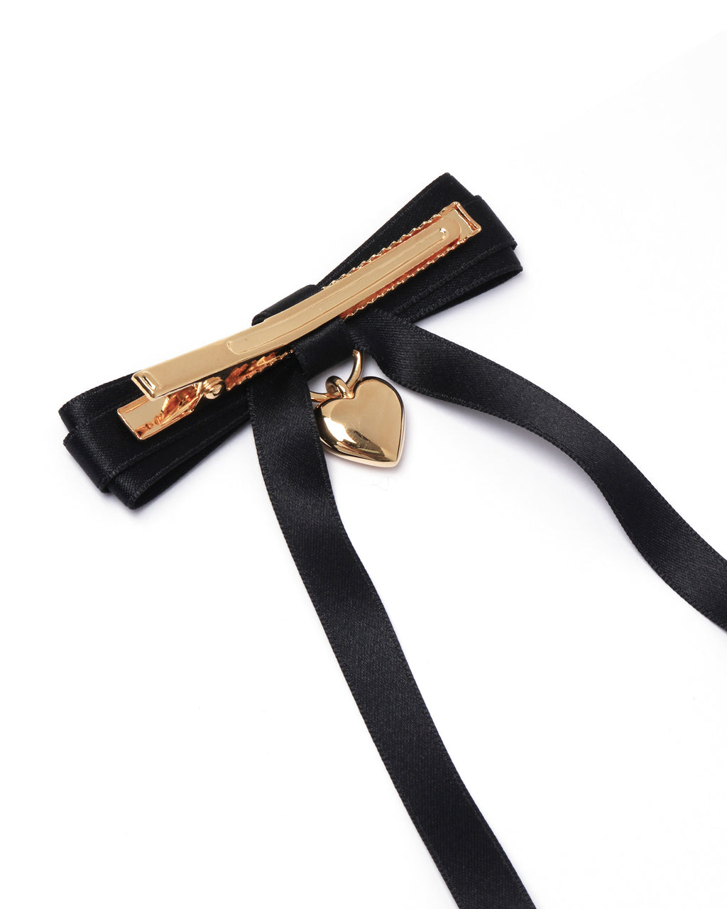 Bow hair clip barrette