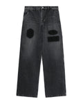 Patch accent jeans