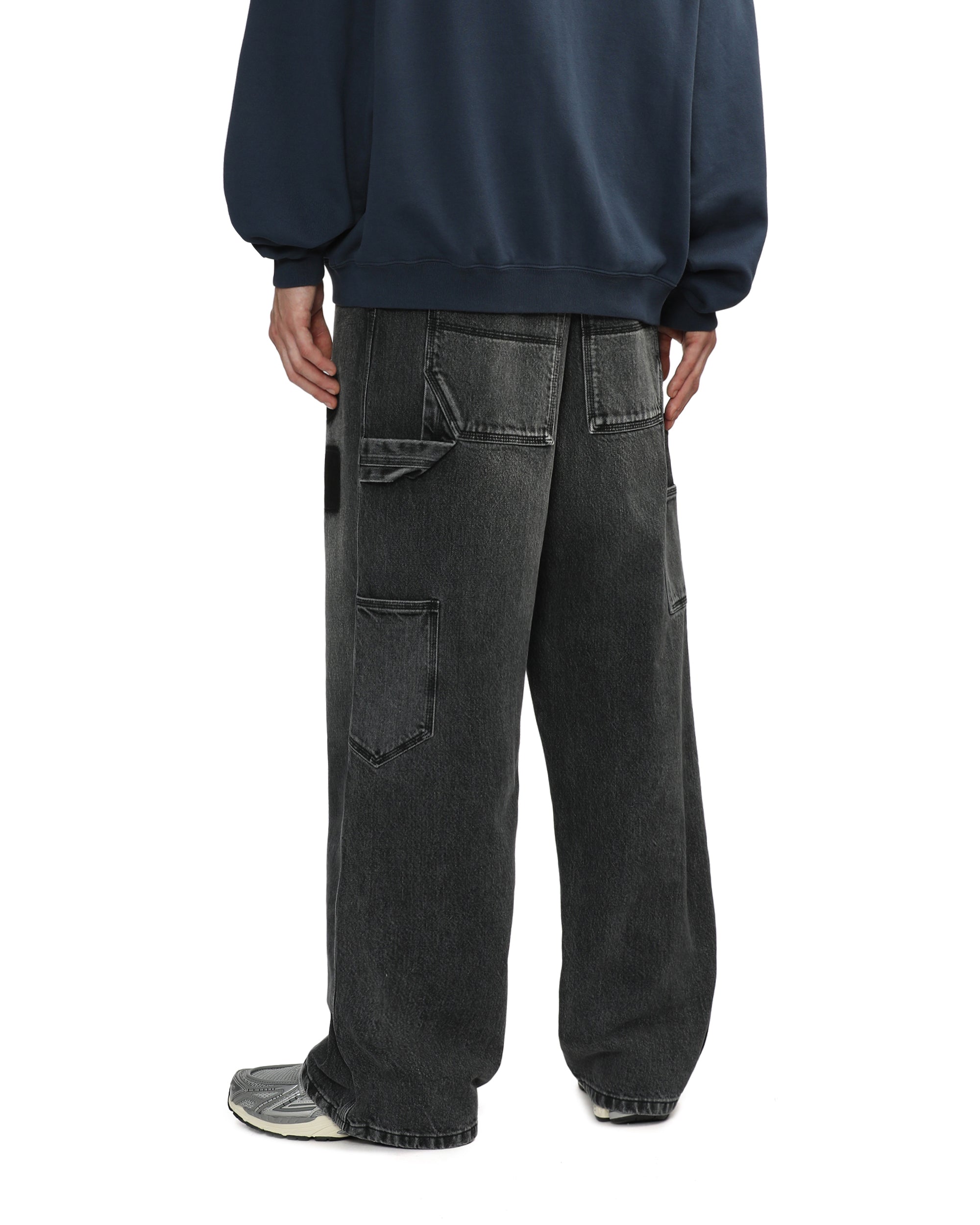 Patch accent jeans