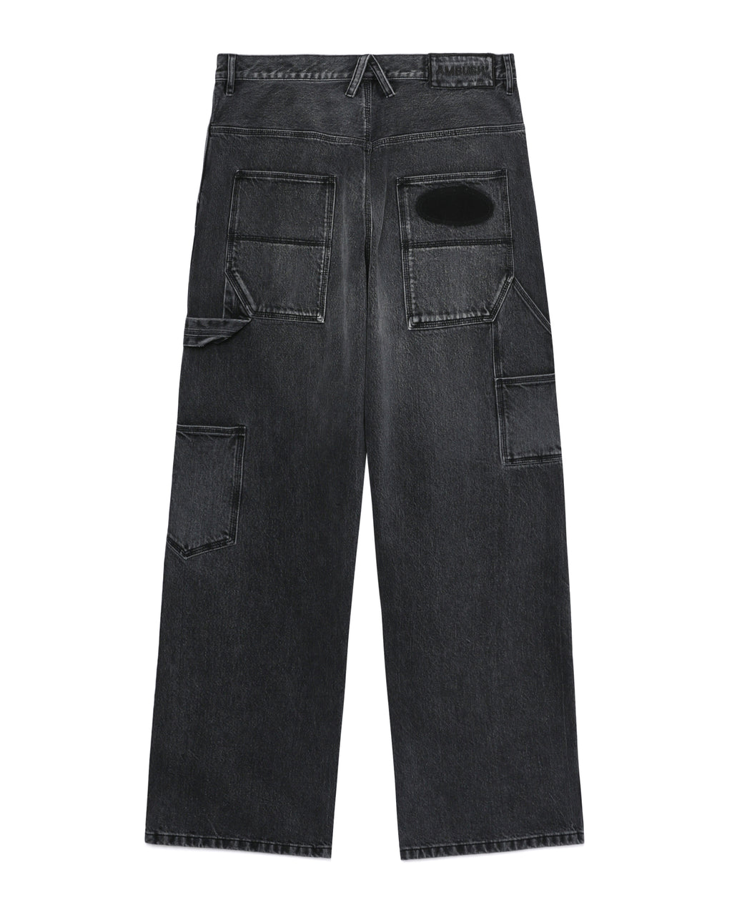 Patch accent jeans