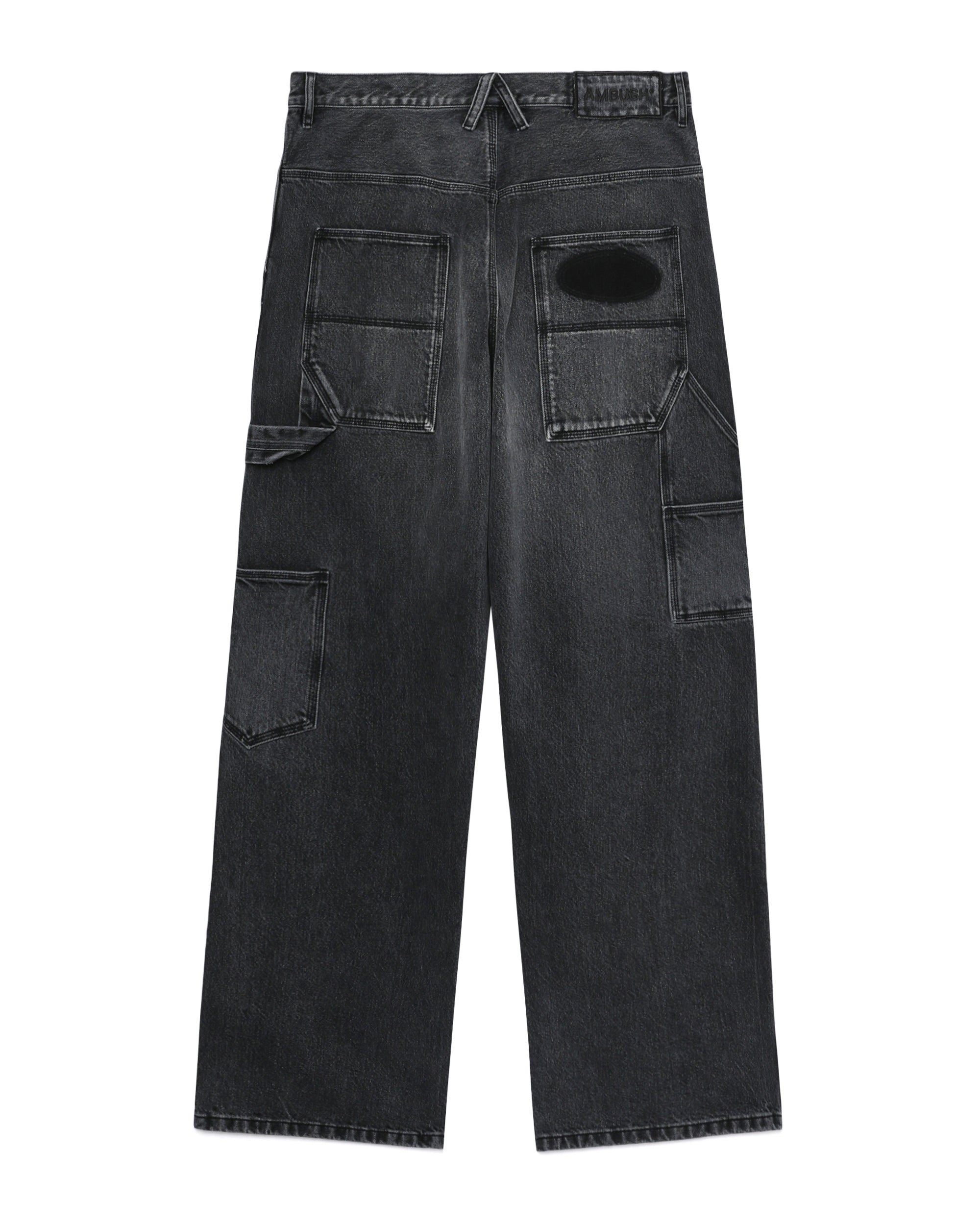 Patch accent jeans