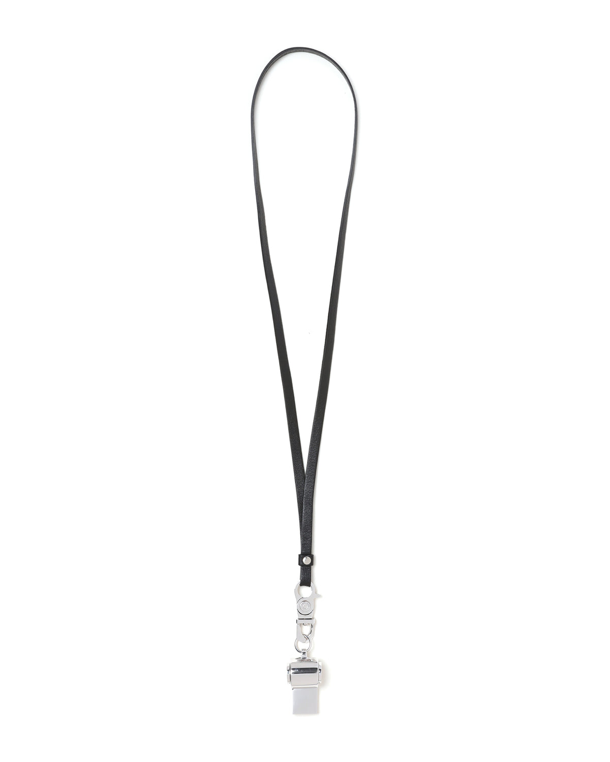 Whistle leather necklace