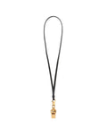 Whistle leather necklace