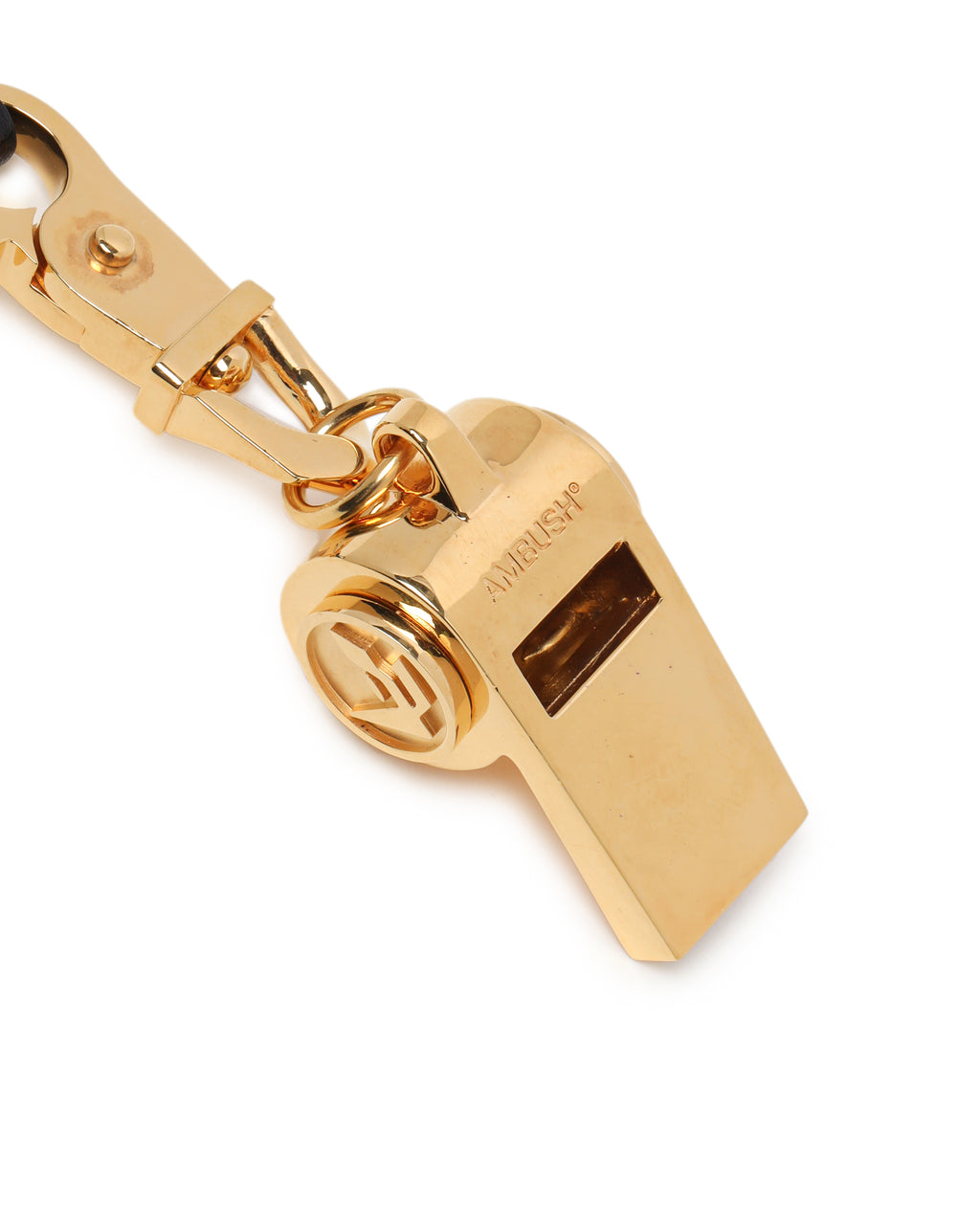 Whistle leather necklace