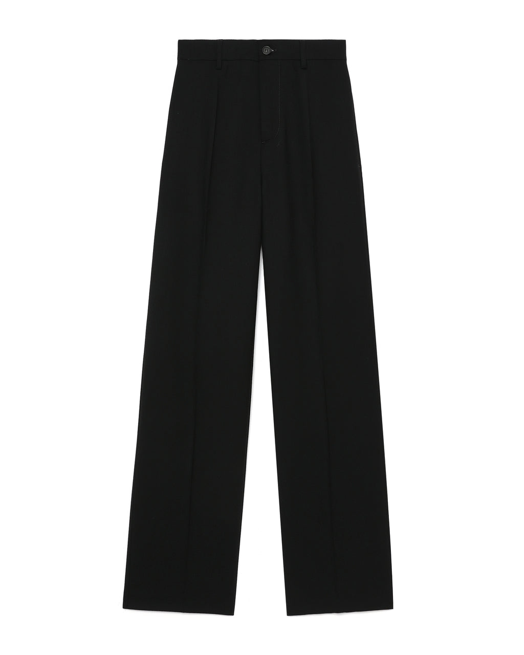 Pleated suit pants
