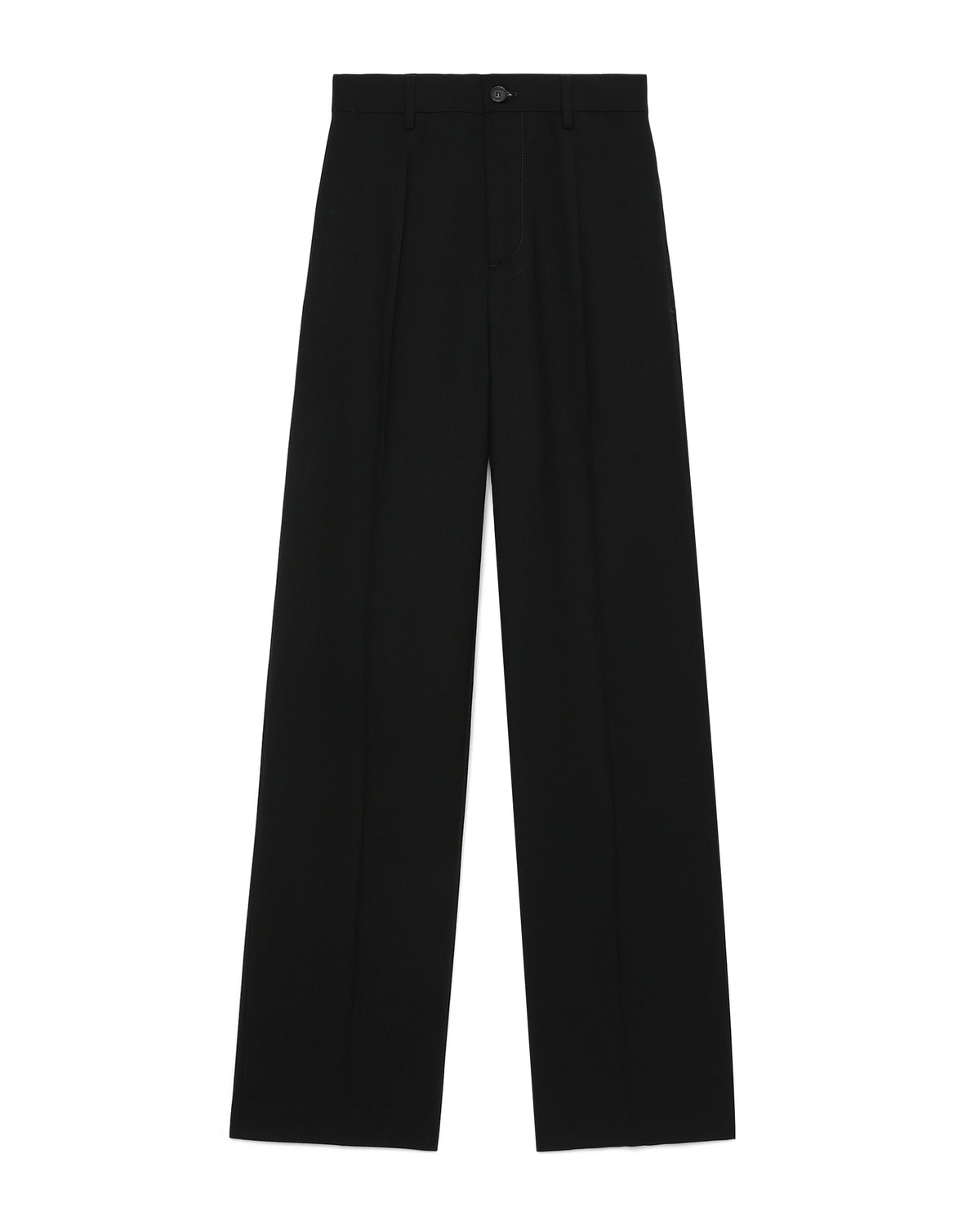 Pleated suit pants
