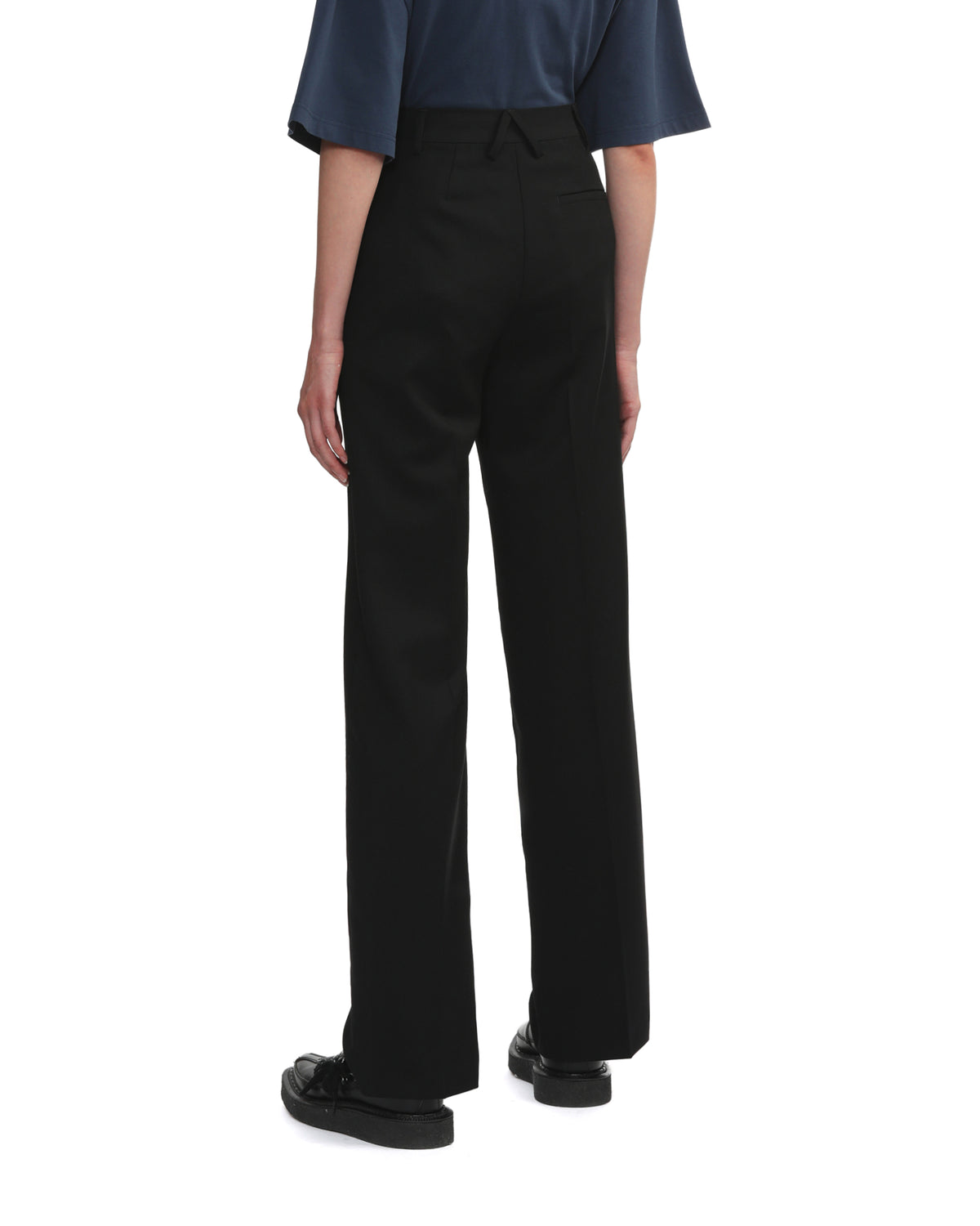 Pleated suit pants