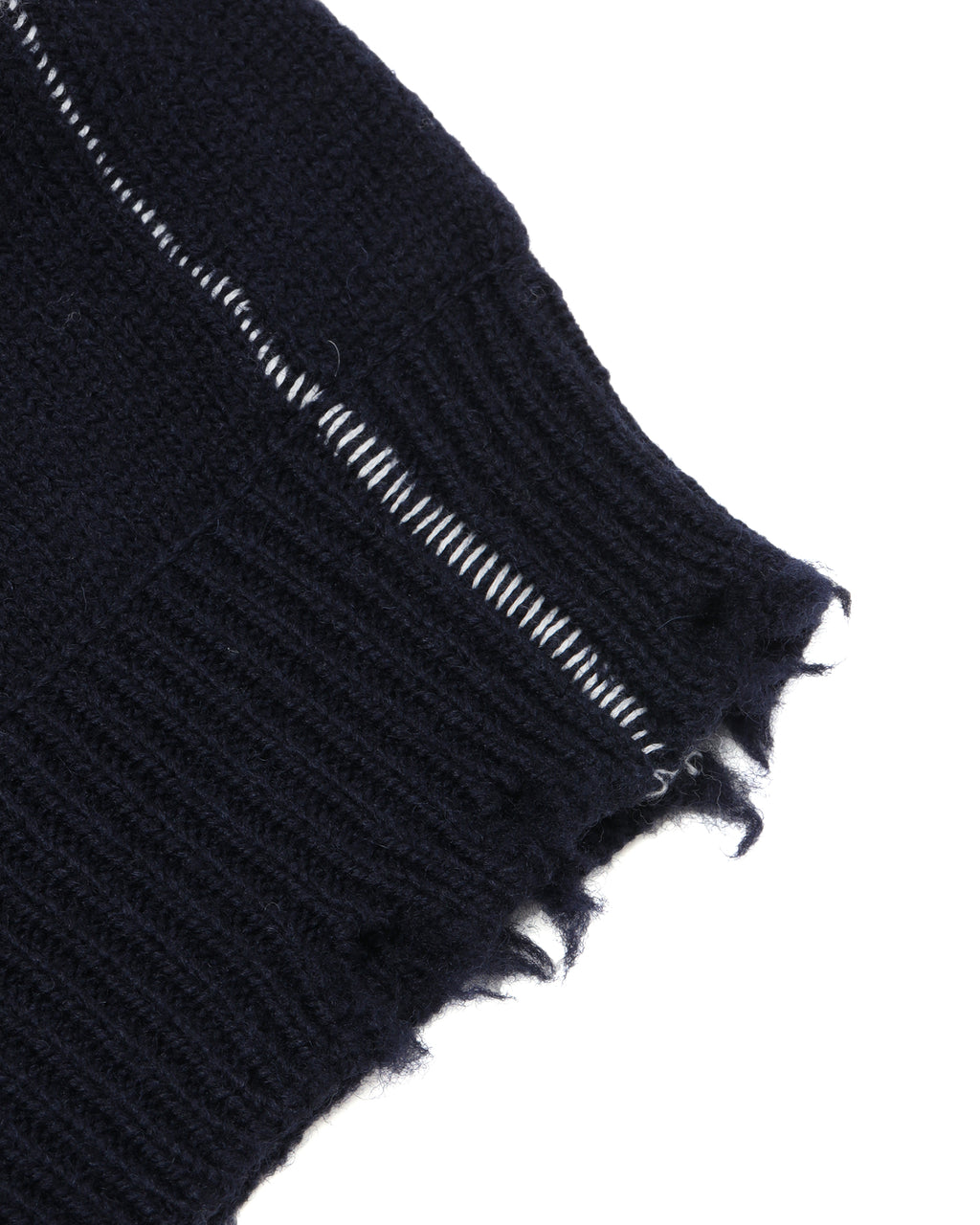 Knit sweater scarf