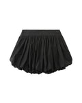Puff-hem skirt