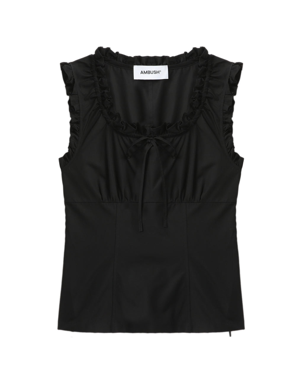 Ruffled tank top