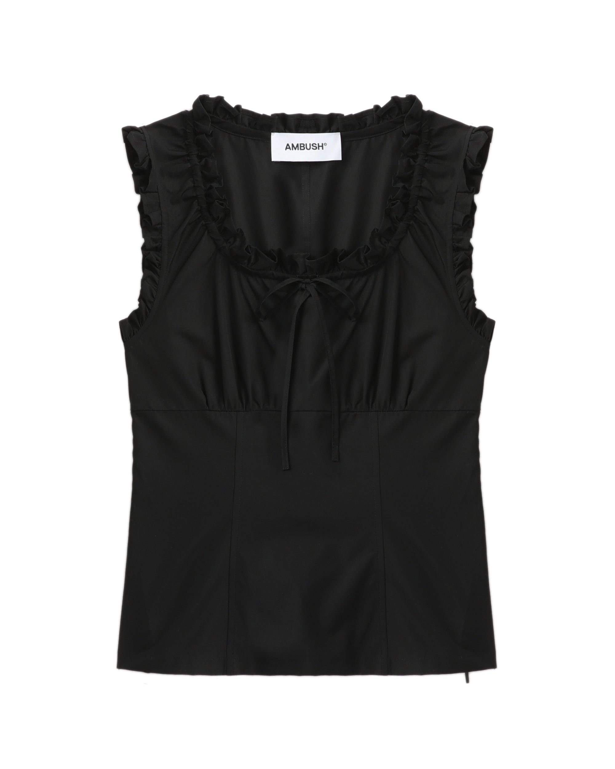 Ruffled tank top
