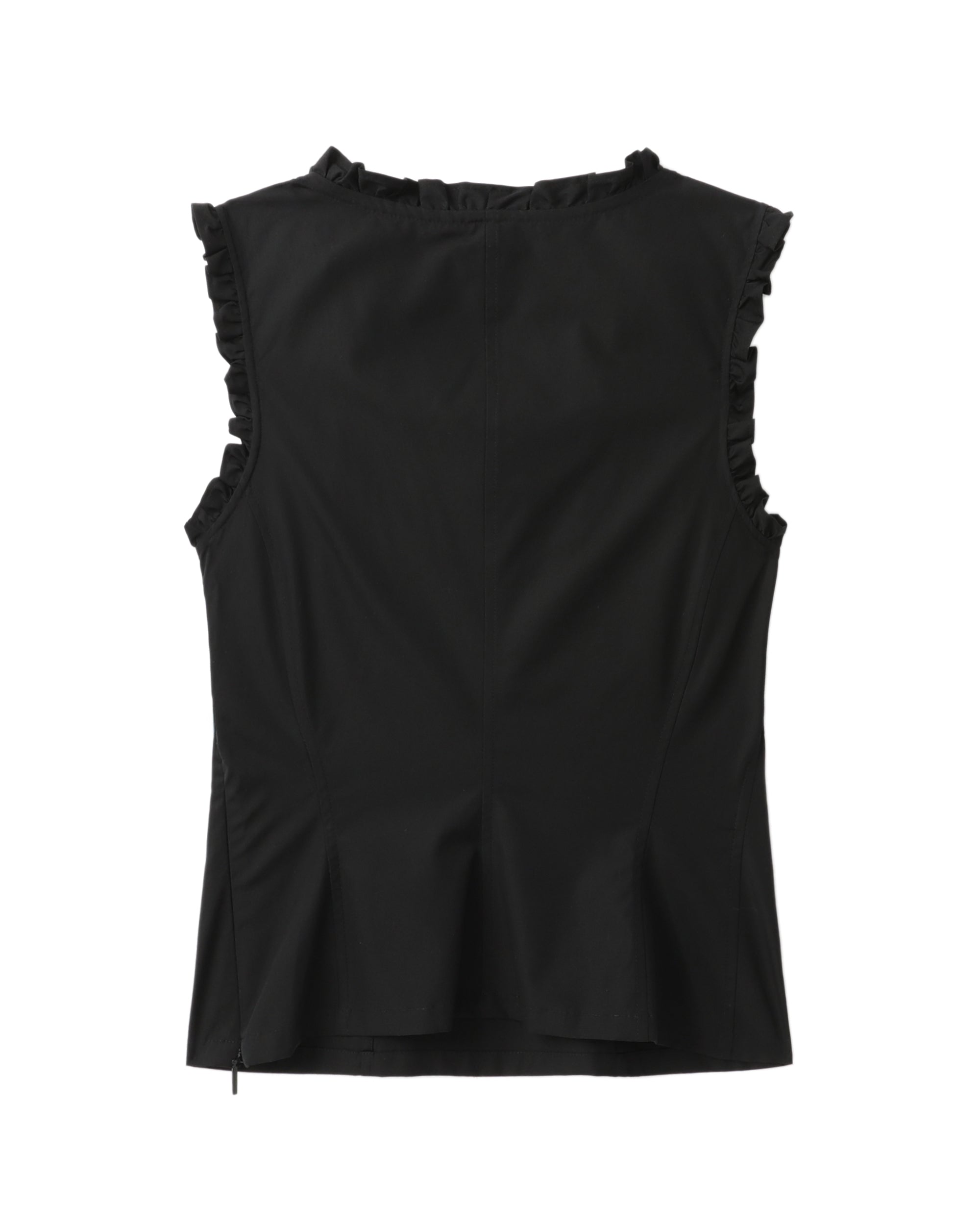 Ruffled tank top