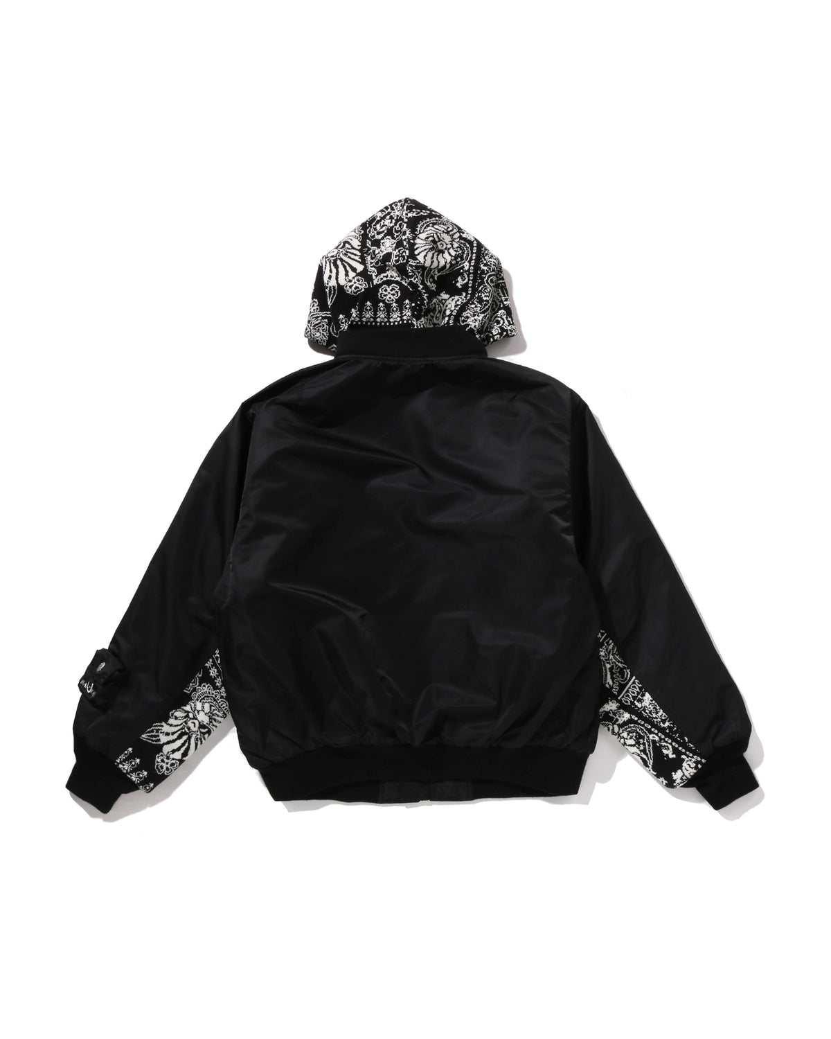 Knit Paisley Trimmed MA-1