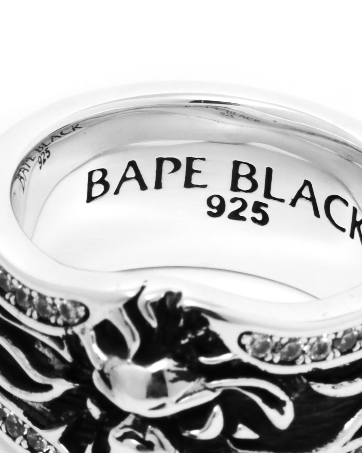 BAPE BLACK Ring #8