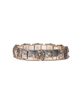BAPE Black  Item #8 Mad Face Relief Bracelet