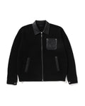 BAPE Black Zipped Work Cardigan