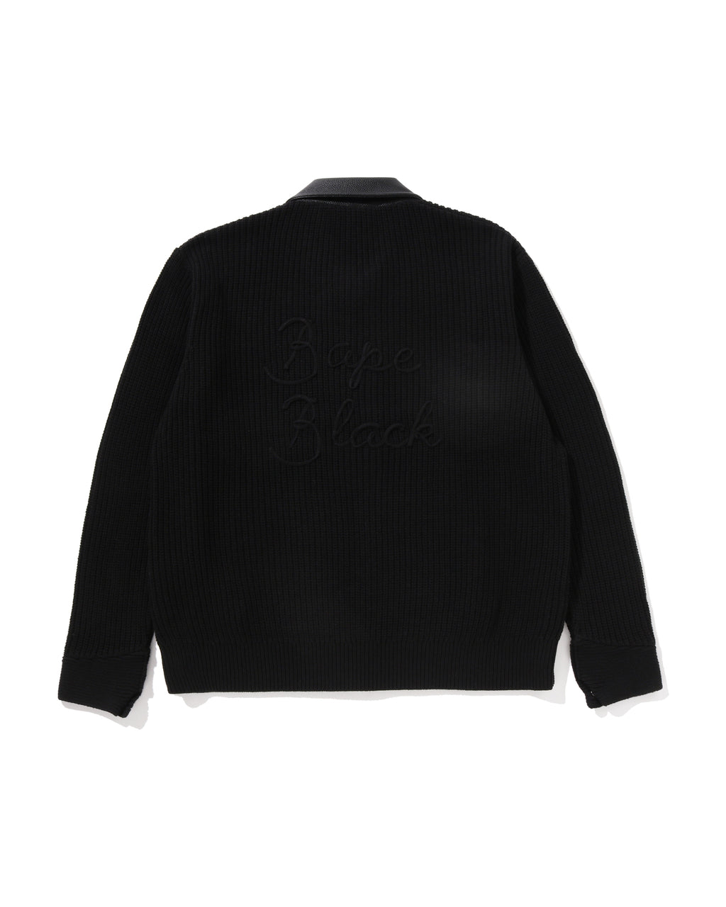 BAPE Black Zipped Work Cardigan