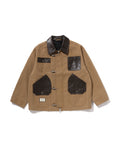 BAPE Black Washed Chore Work Jacket
