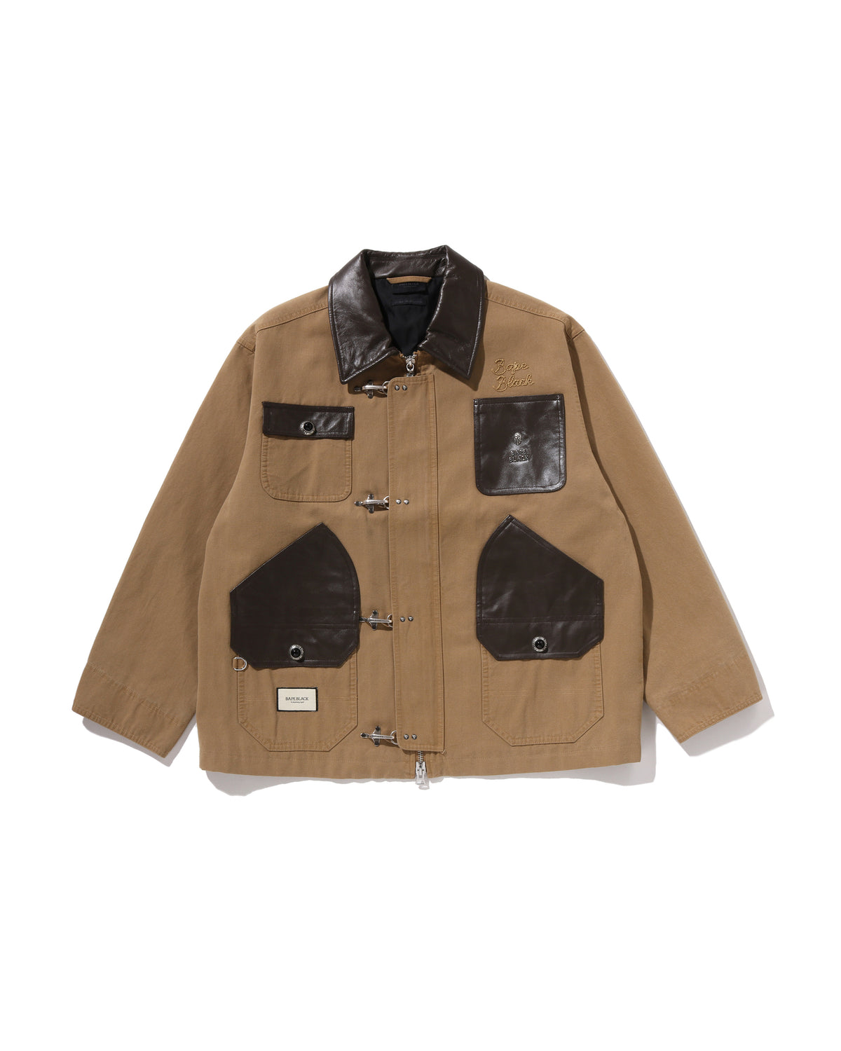 BAPE Black Washed Chore Work Jacket
