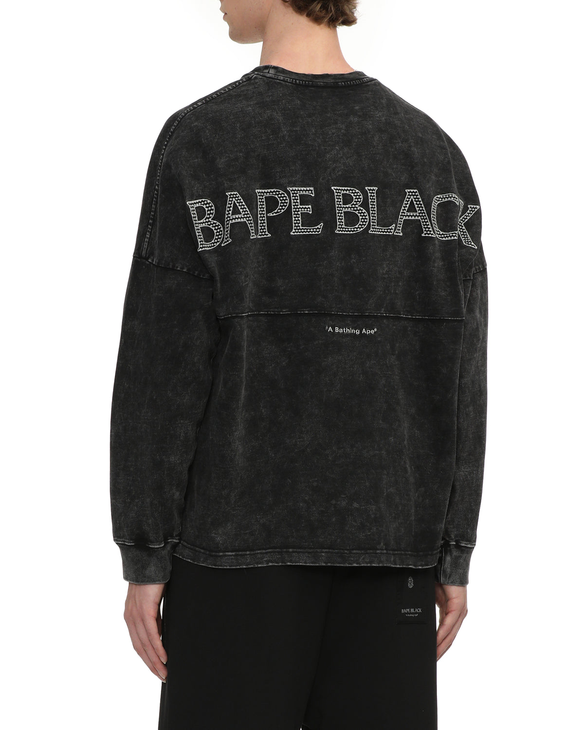 Panelled long sleeve tee