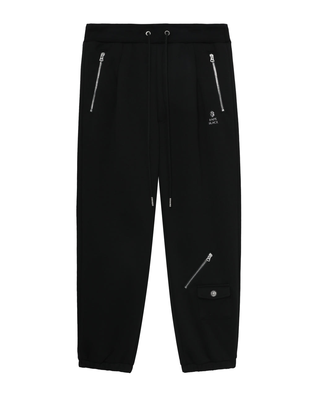 Zipper detail sweatpants
