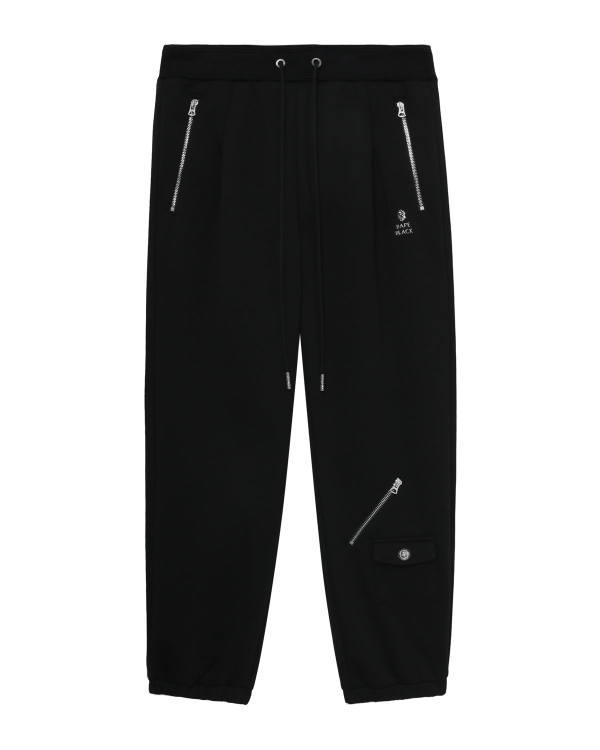 Zipper detail sweatpants