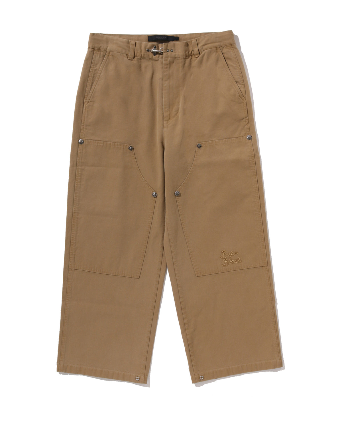 BAPE Black Washed Chore Work Pants #1