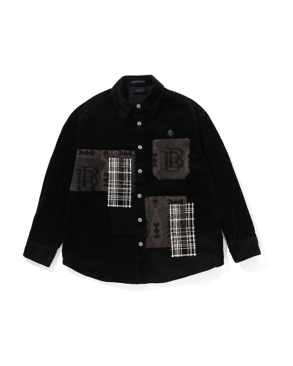 Corduroy Patchwork Shirt