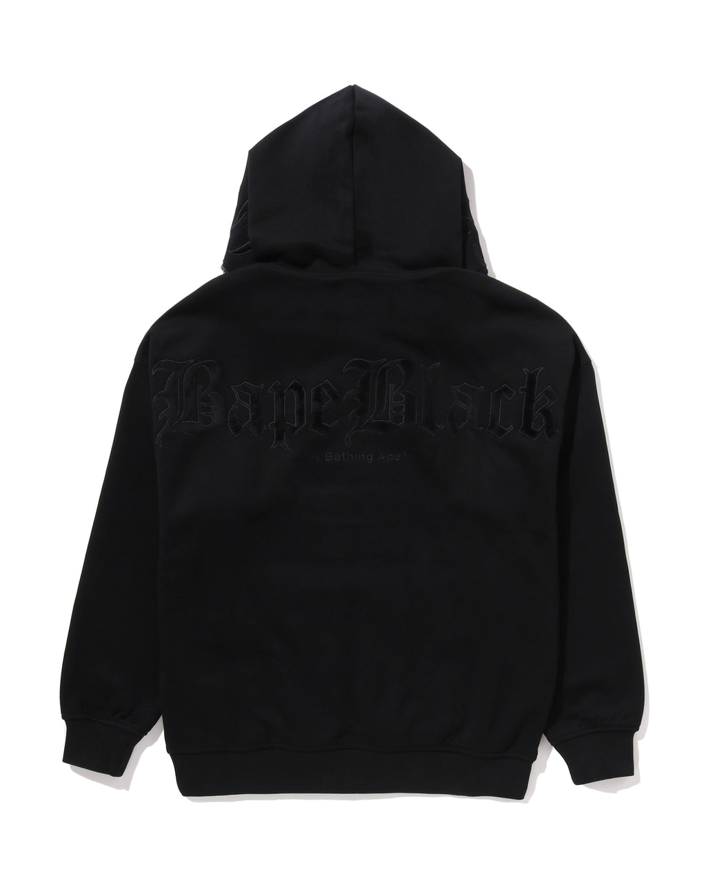 Fur Patch Zipped Hoodie