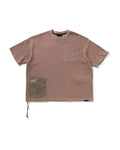 BAPE Black Waffle Worker Ropestitch Tee
