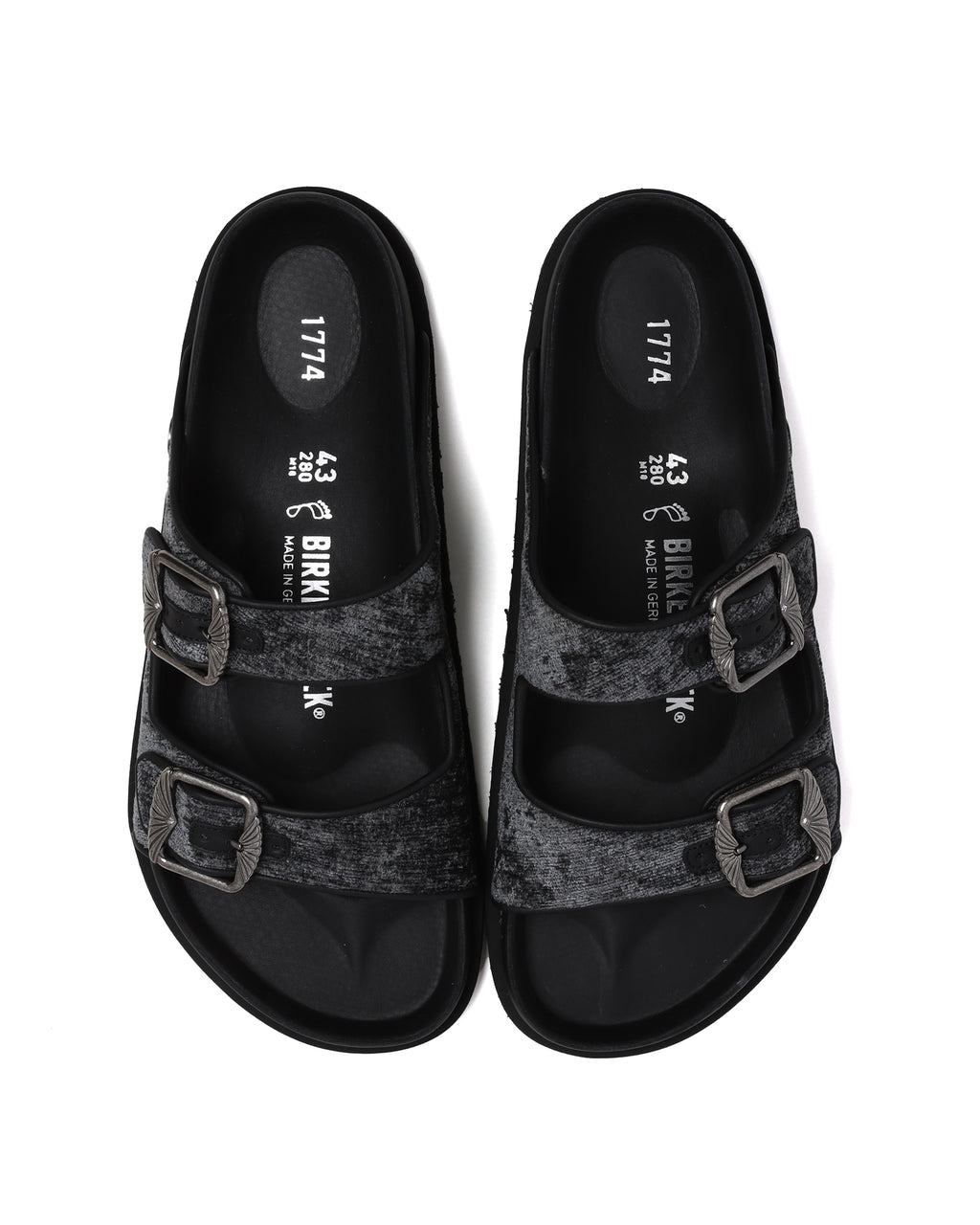 Arizona velvet sandals