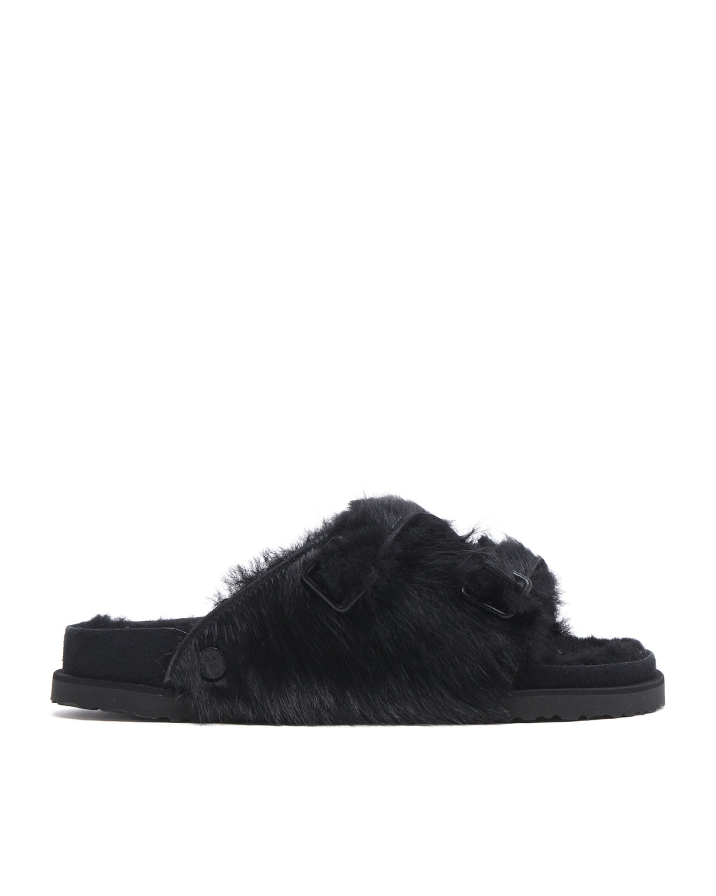 Zurich fur shearling sandals