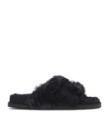 Zurich fur shearling sandals