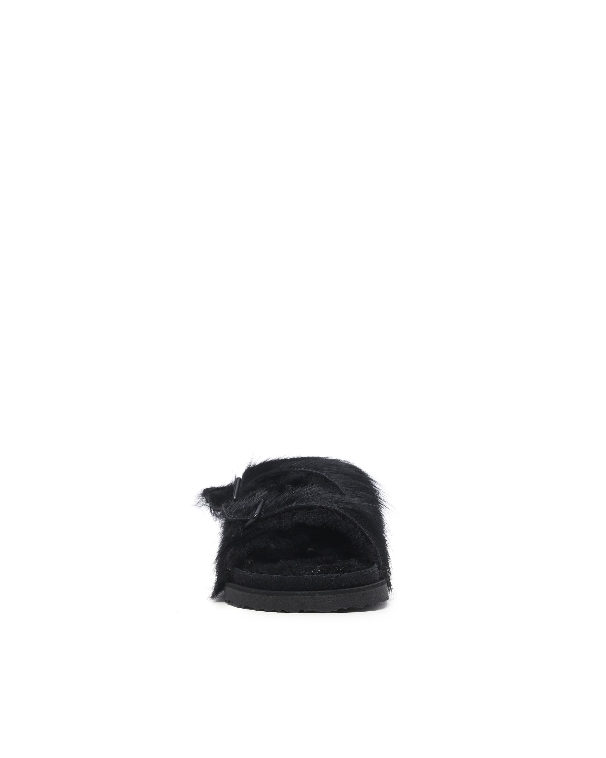 Zurich fur shearling sandals