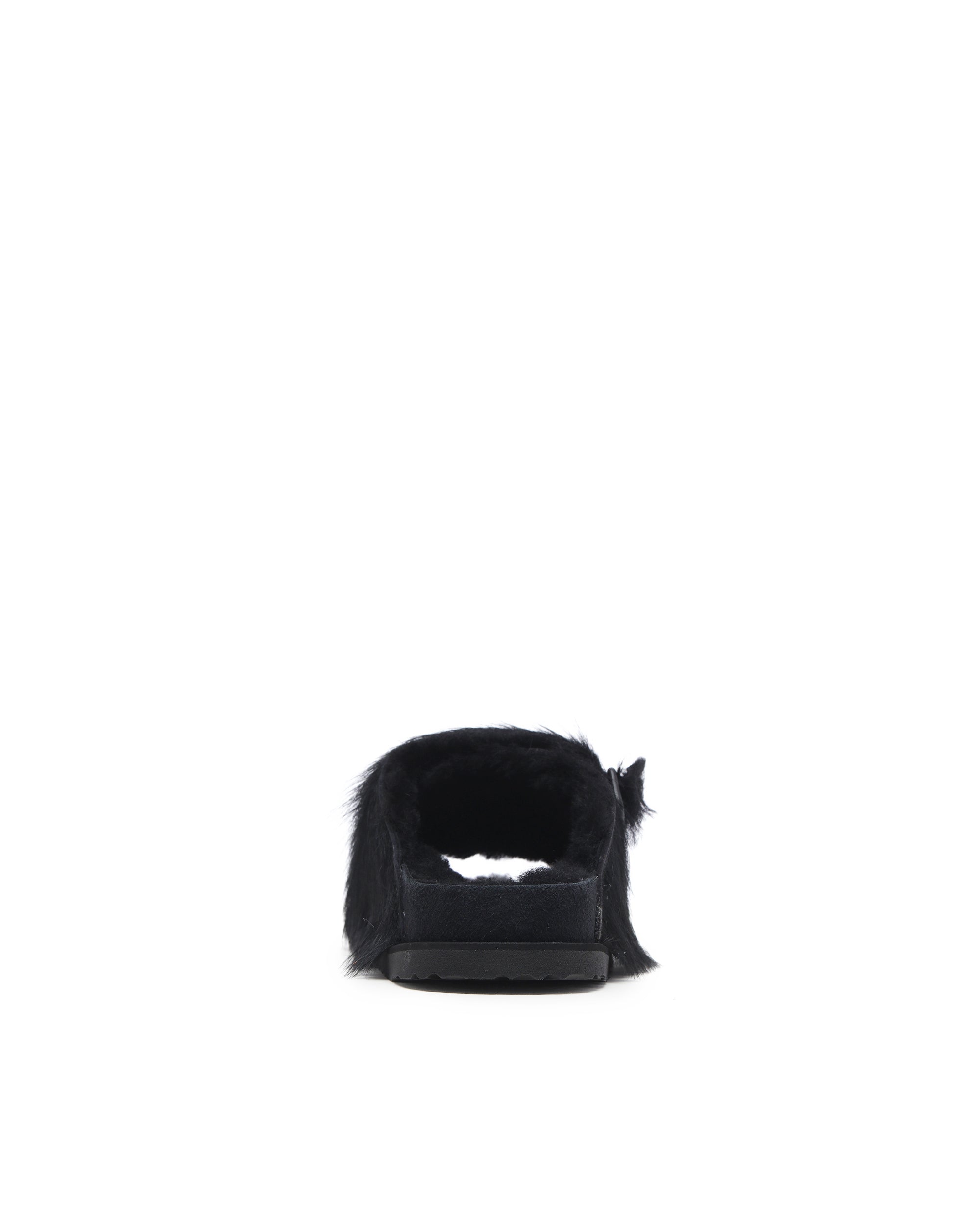 Zurich fur shearling sandals