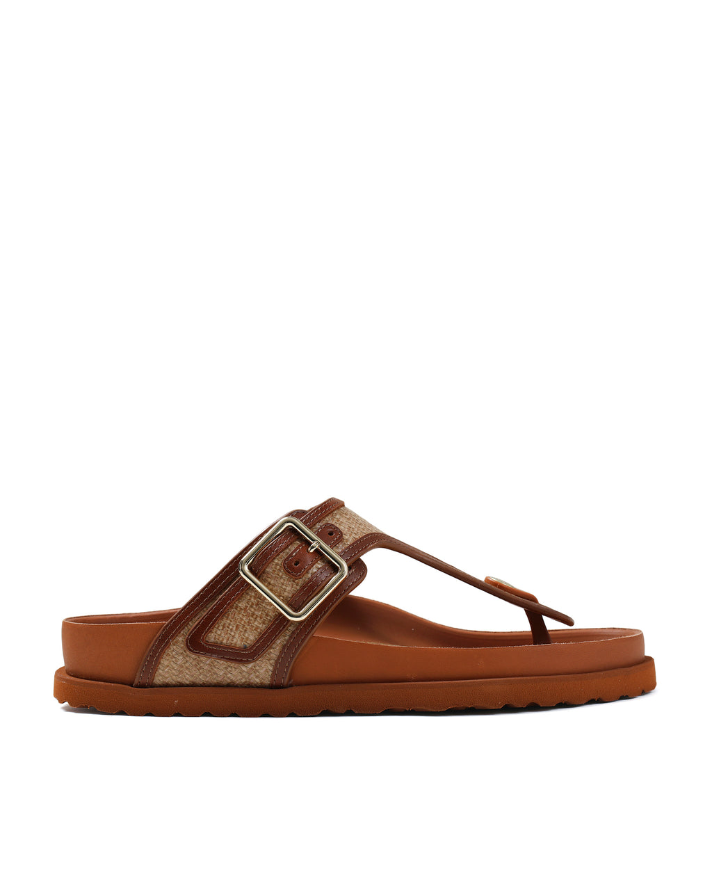 Gizeh raffia sandals