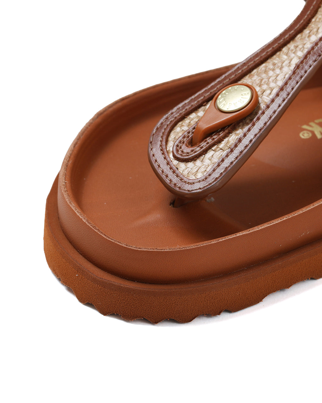Gizeh raffia sandals