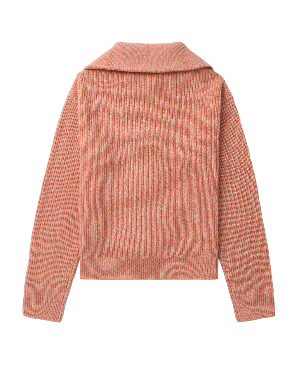 Logo half-zip knit sweatshirt